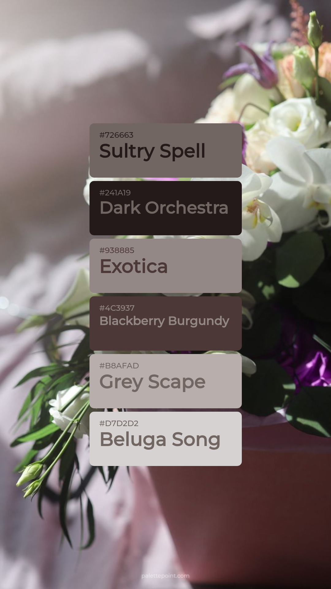 Sultry Spell Harmony palette card
