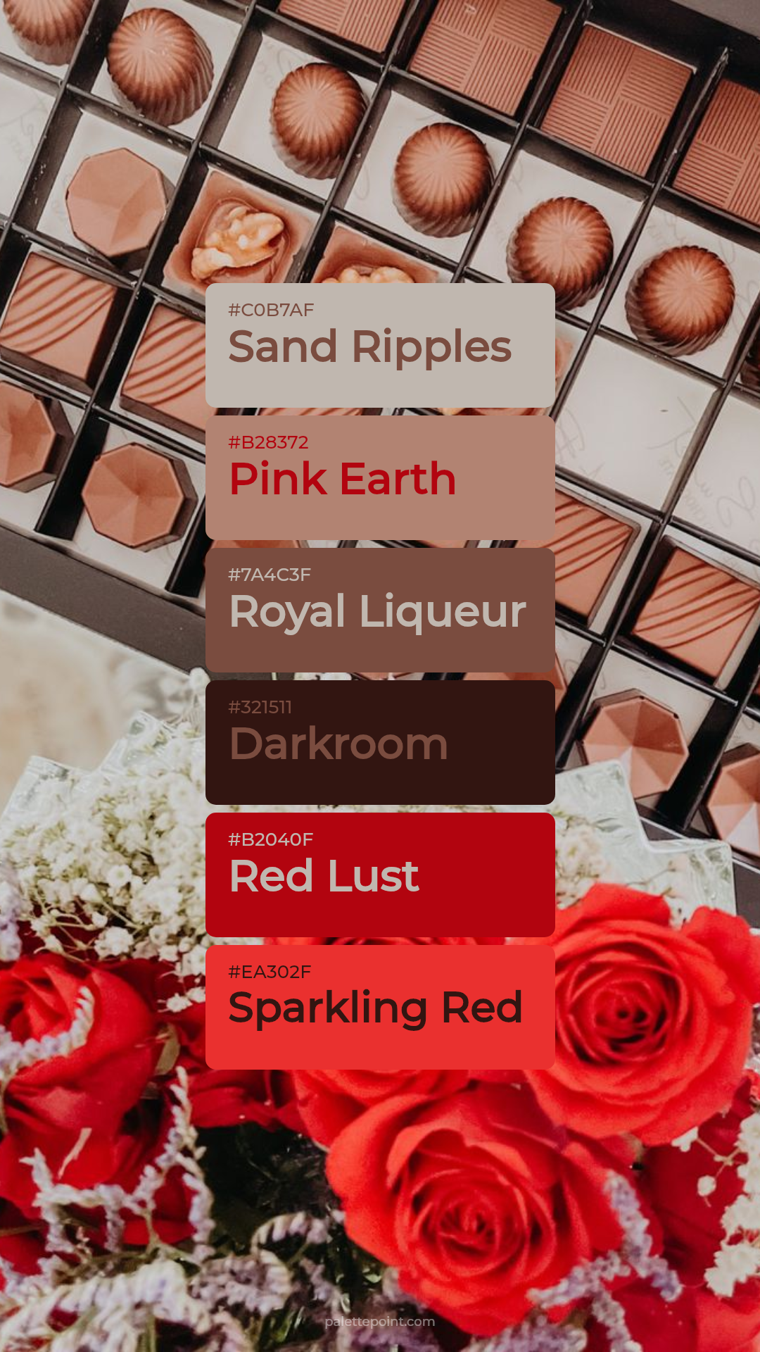 Delicate Sand Ripples Mood palette card