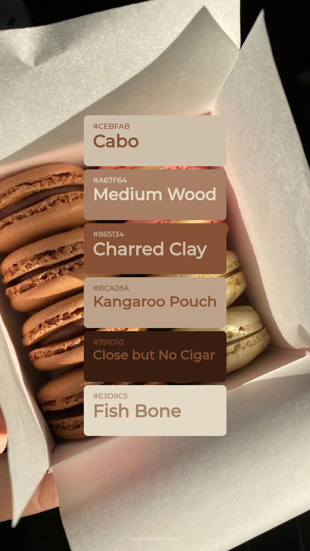 Muted Cabo Essence palette card