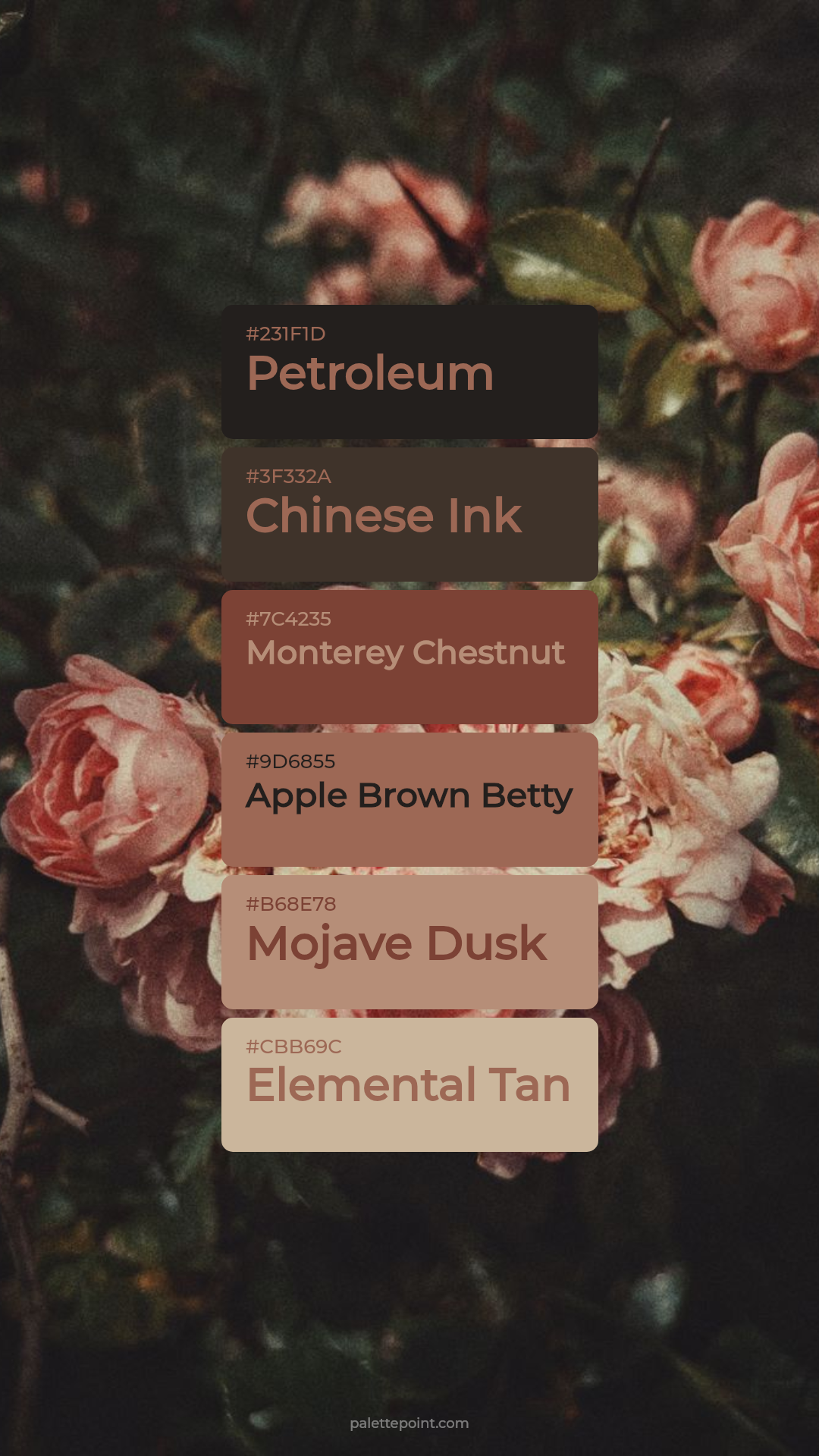 Vivid Tones palette card