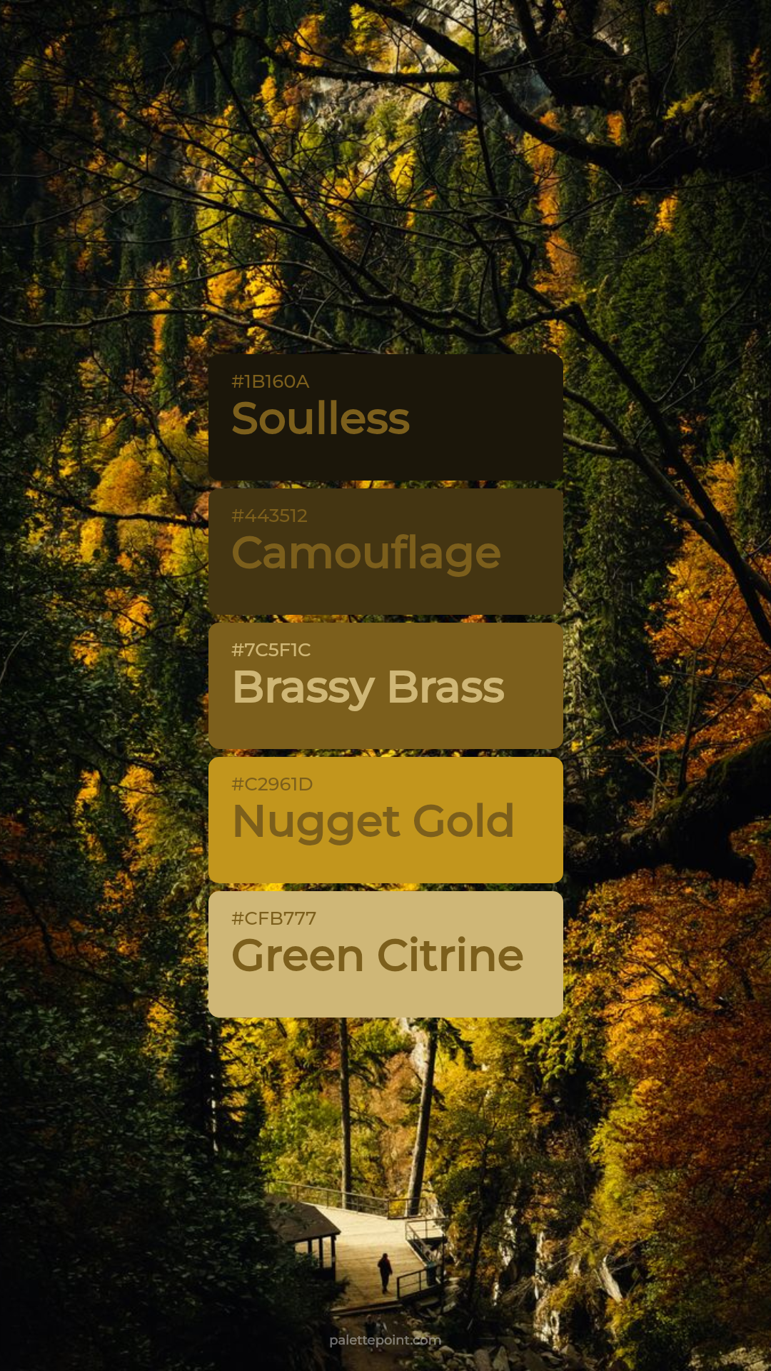 Radiant Soulless Blend palette card