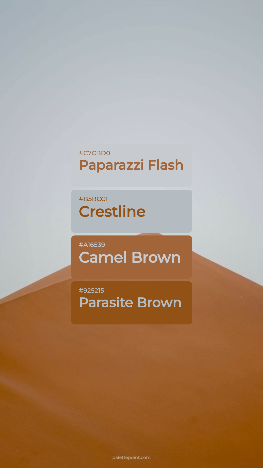 Dreamy Composition palette card