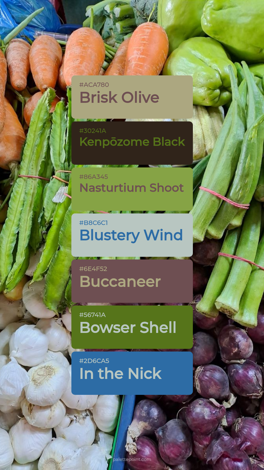 Bold Spectrum palette card