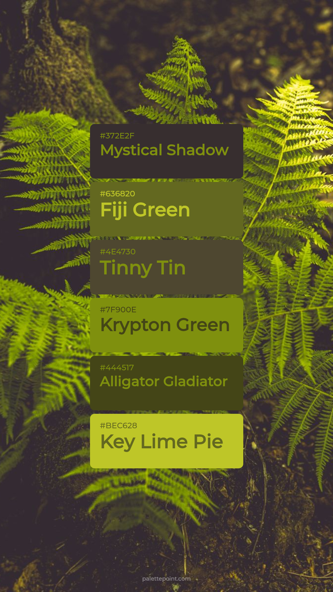 Rich Essence palette card