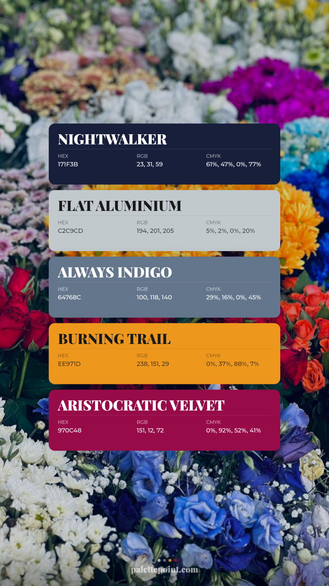Fresh Composition palette card