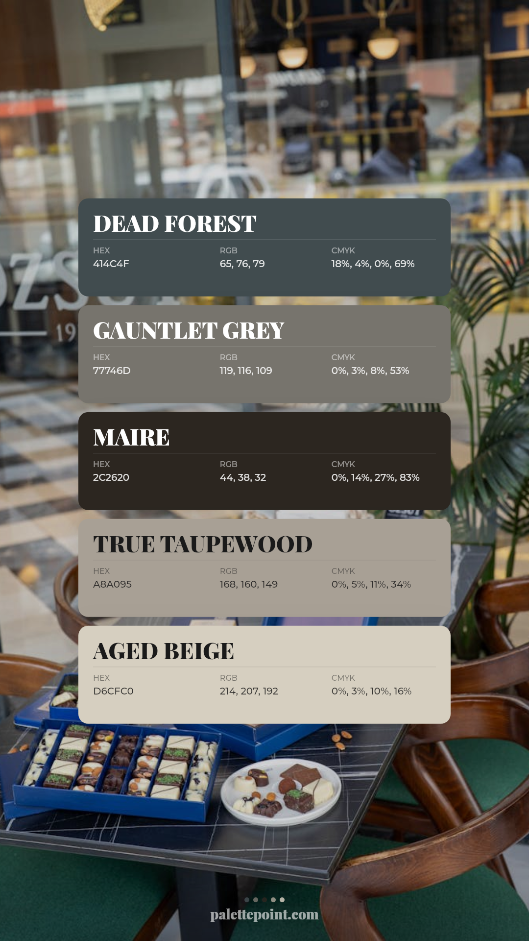 Dead Forest & Gauntlet Grey card