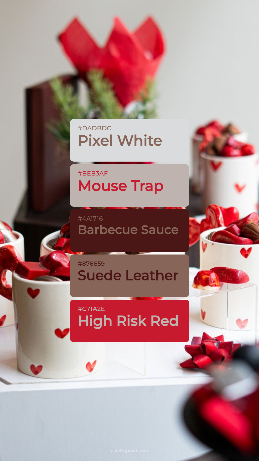 Pixel White & Mouse Trap palette card