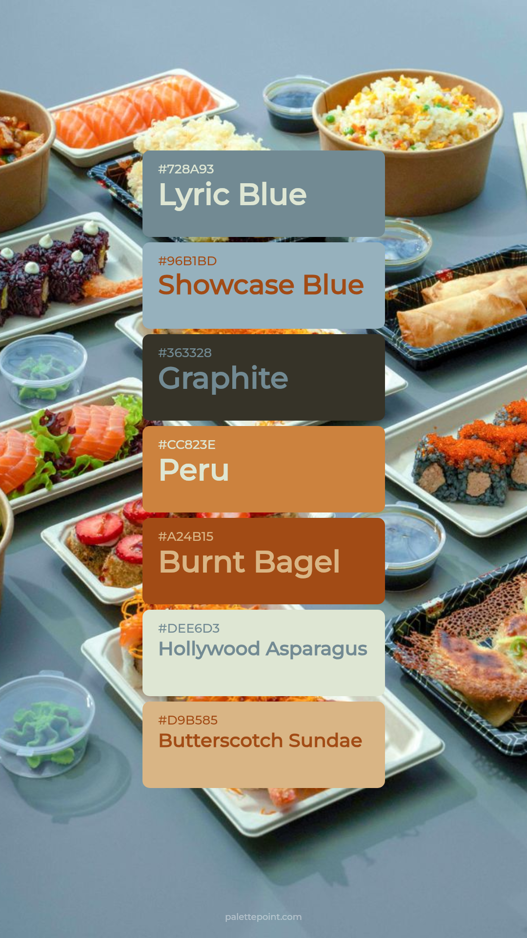 Harmonious Composition palette card