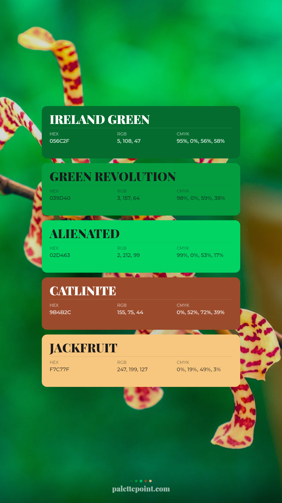 Gentle Ireland Green Harmony card