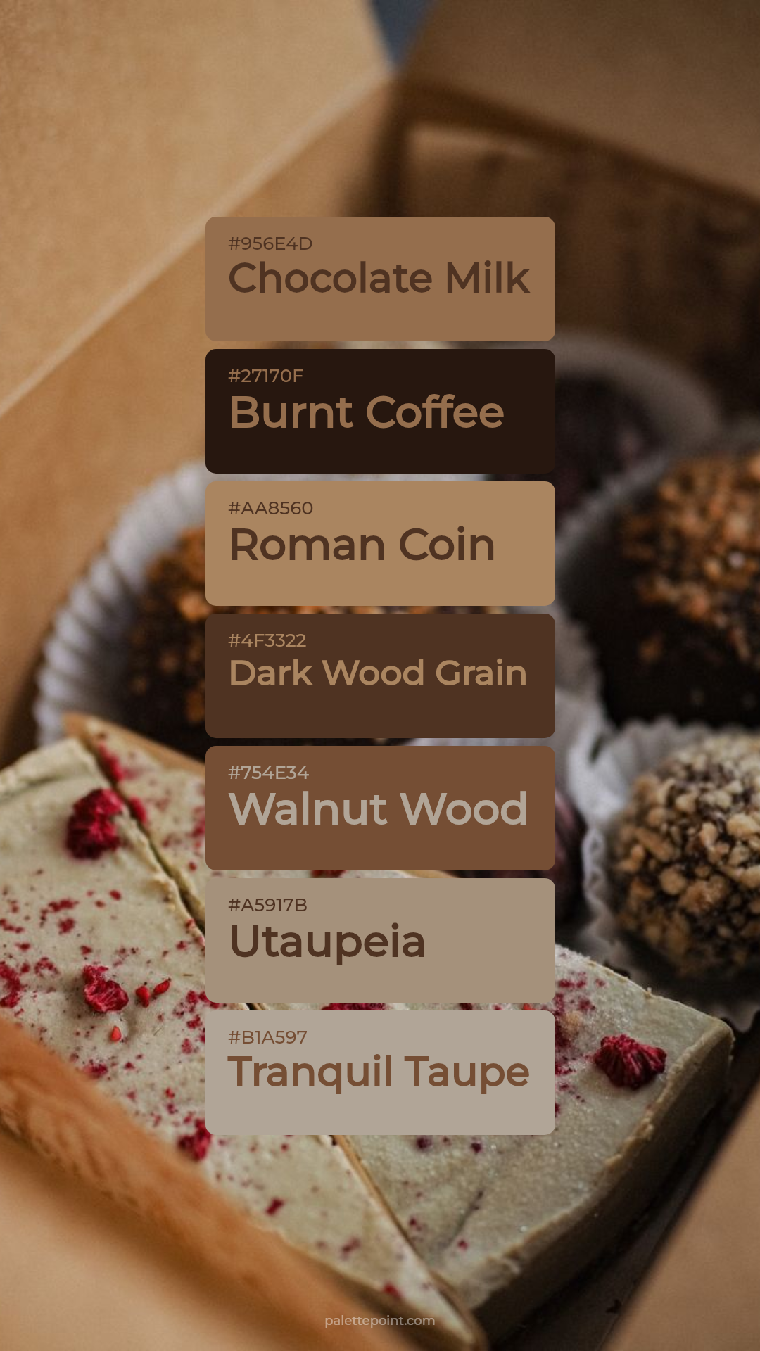 Chocolate Milk Spectrum palette card