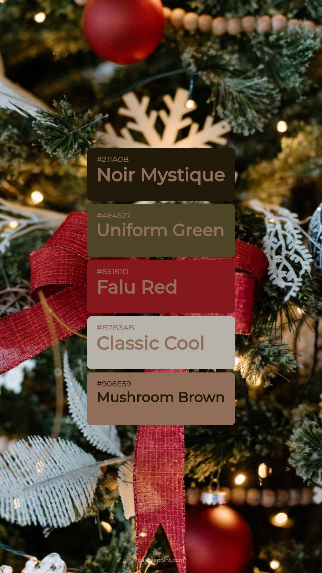 Elegant Collection palette card