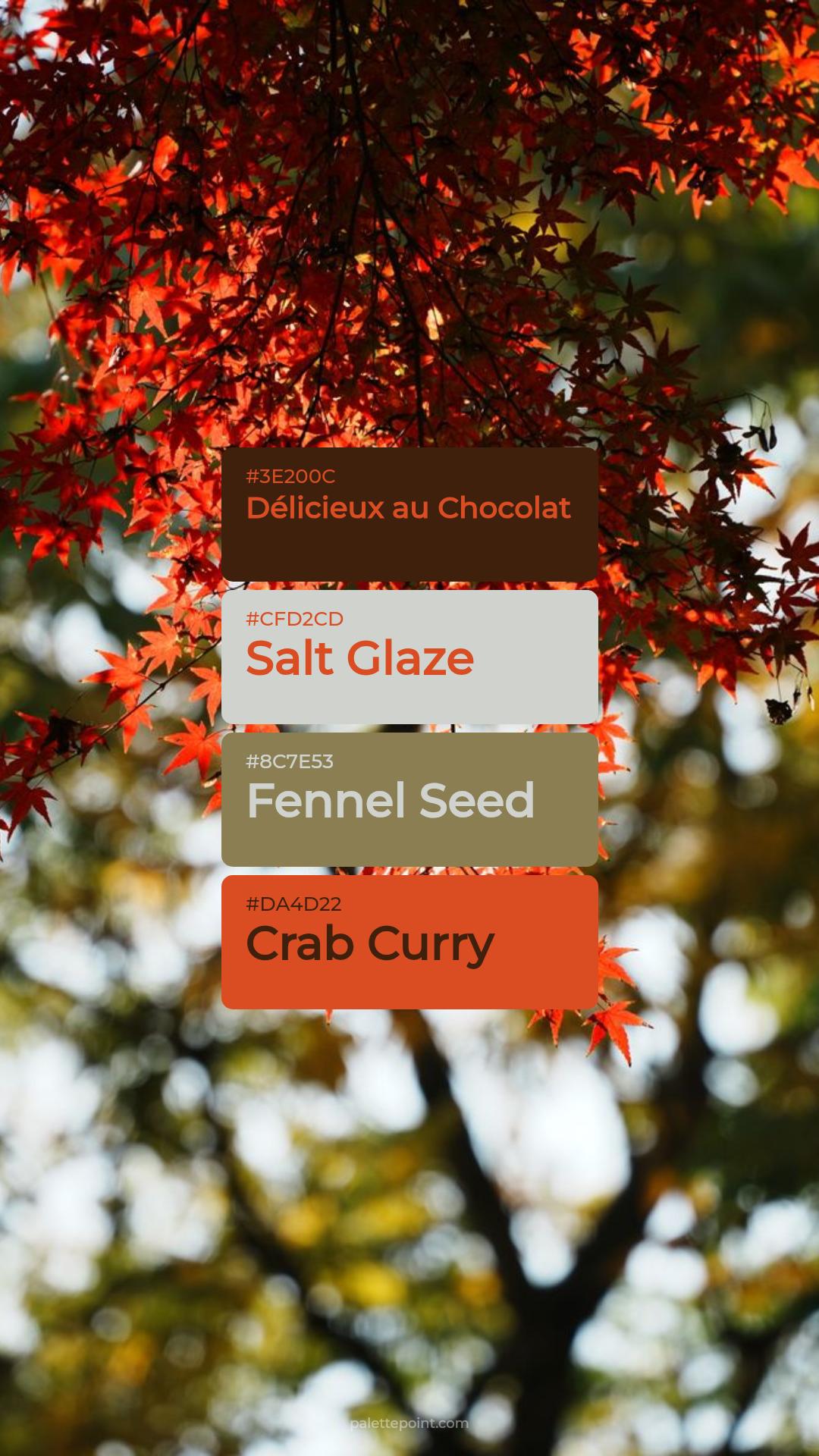 Vivid Tones palette card