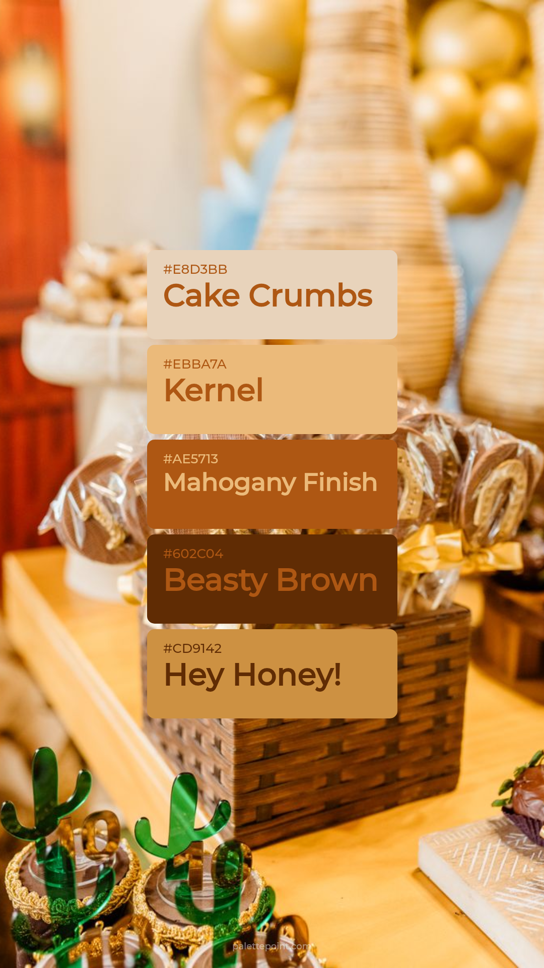 Rich Cake Crumbs Palette palette card