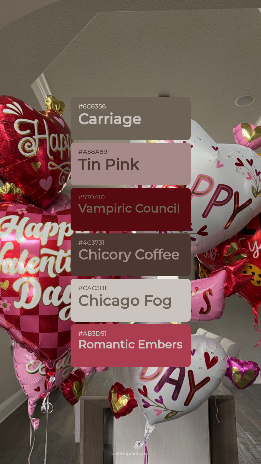 Carriage Spectrum palette card