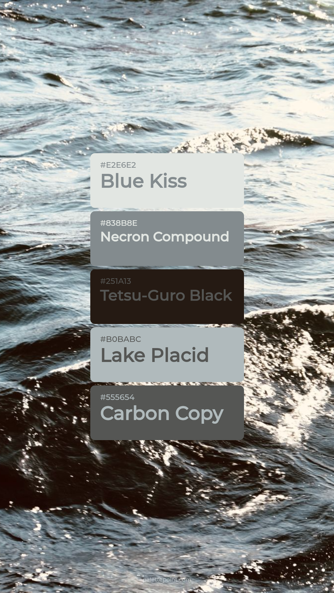 Harmonious Hues palette card