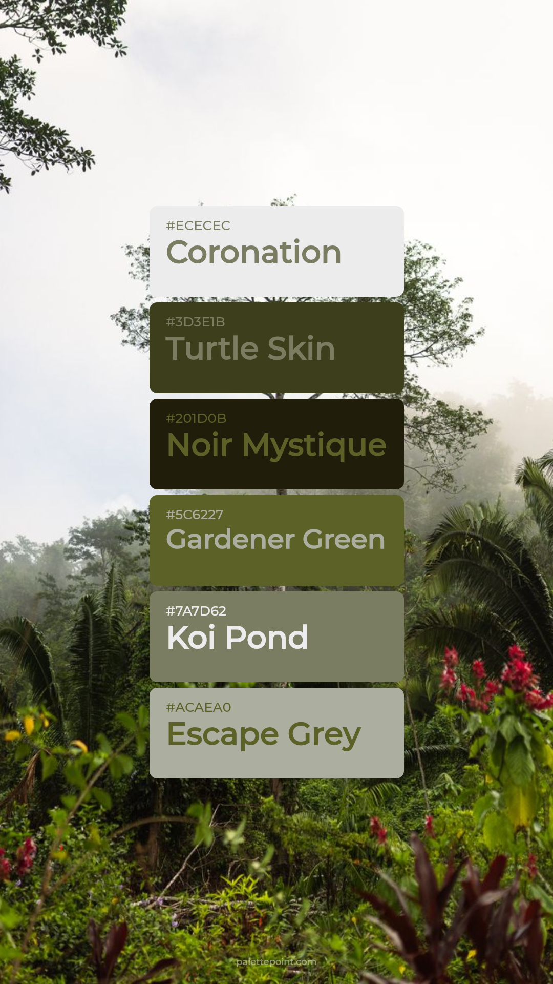 Coronation & Turtle Skin palette card
