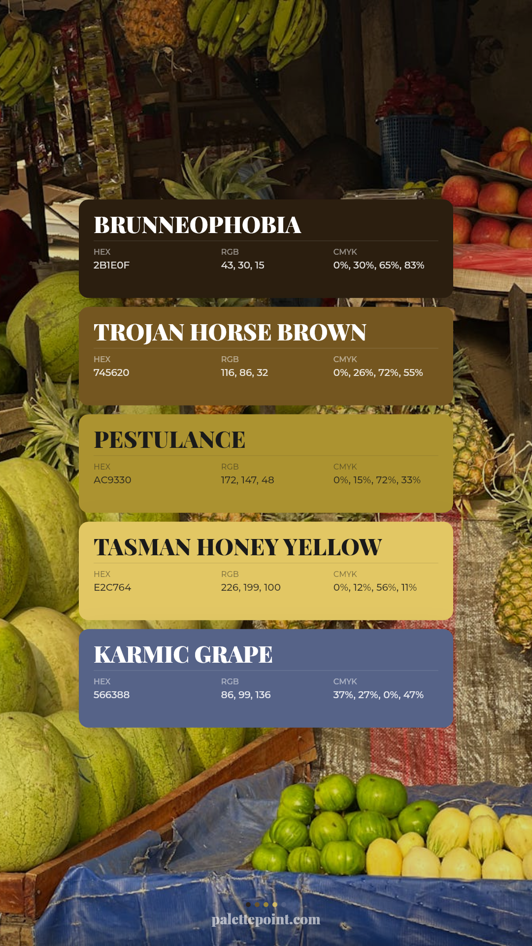Brunneophobia & Trojan Horse Brown card