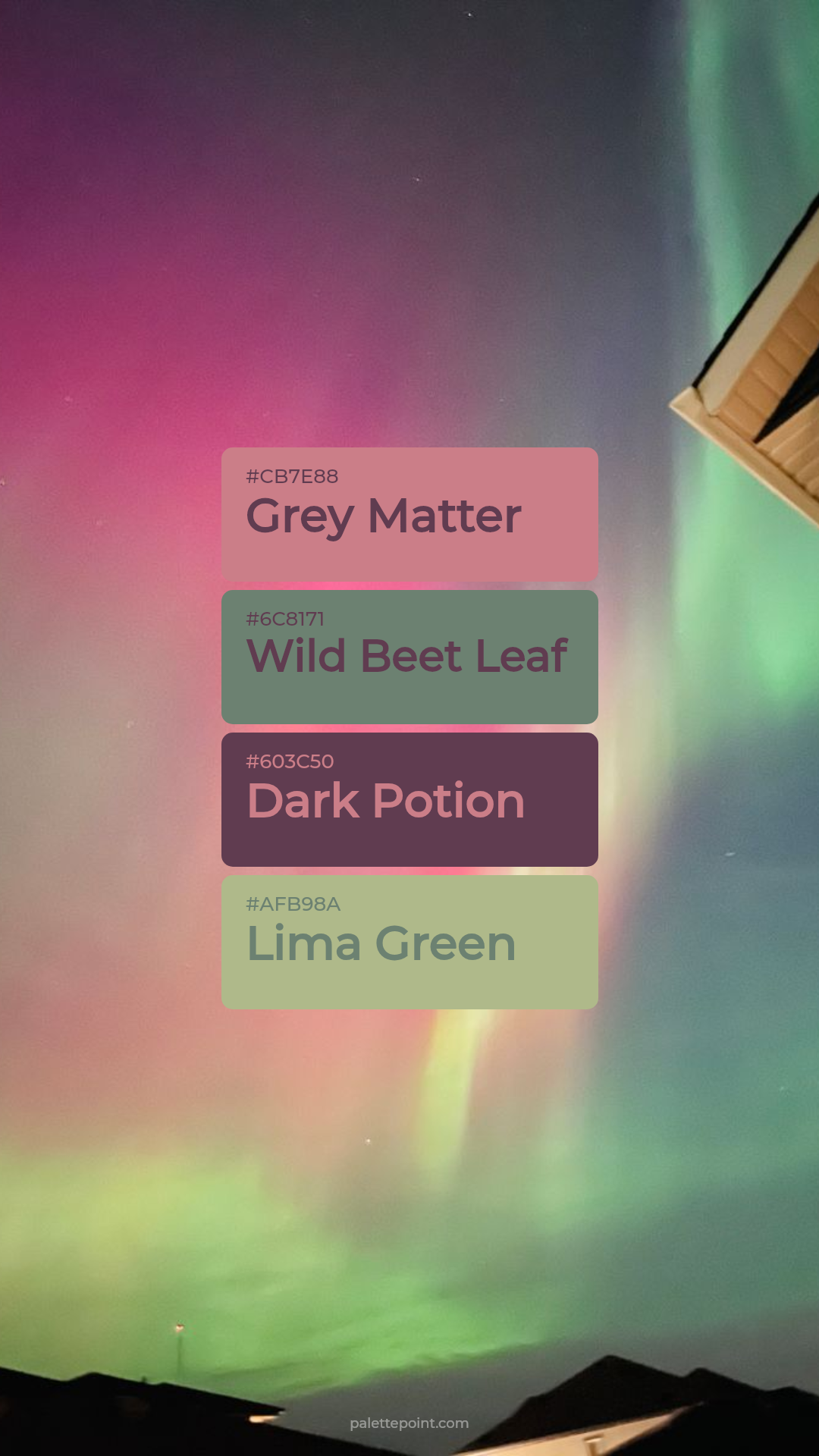 Grey Matter Blend palette card