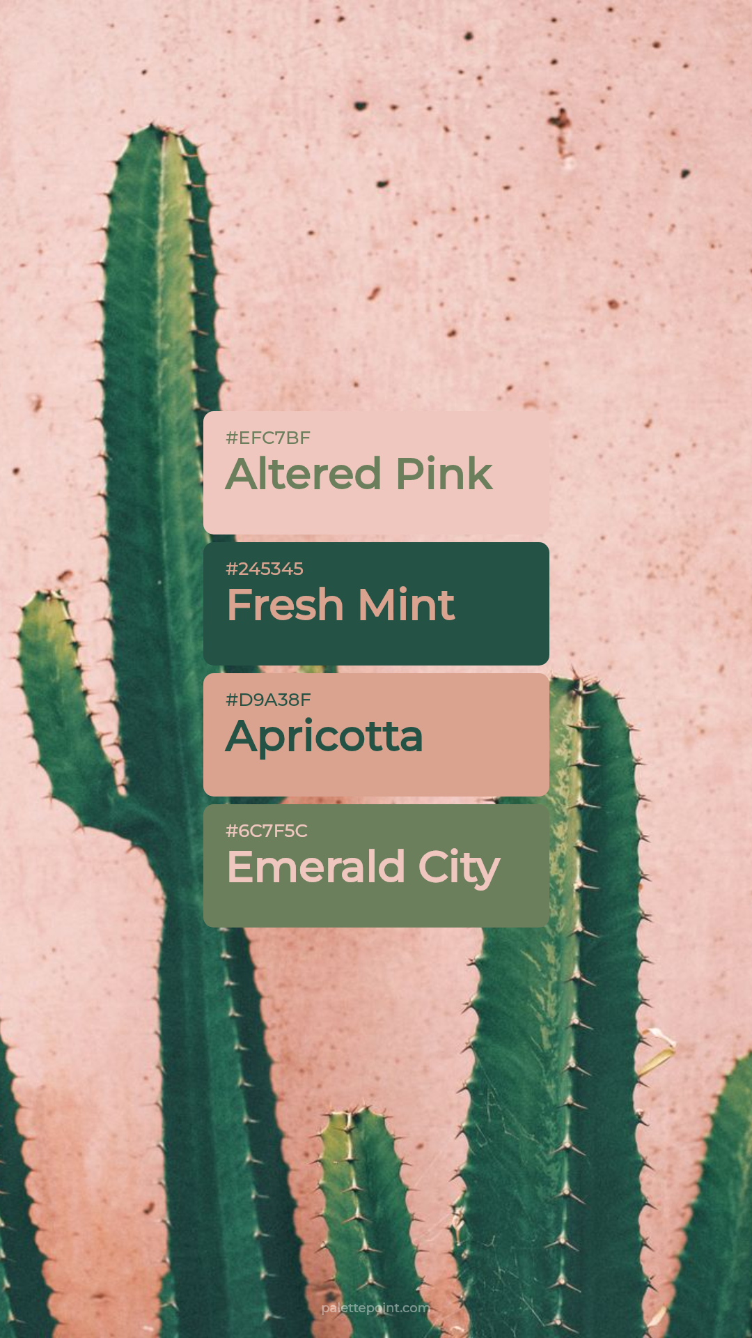 Vibrant Essence palette card