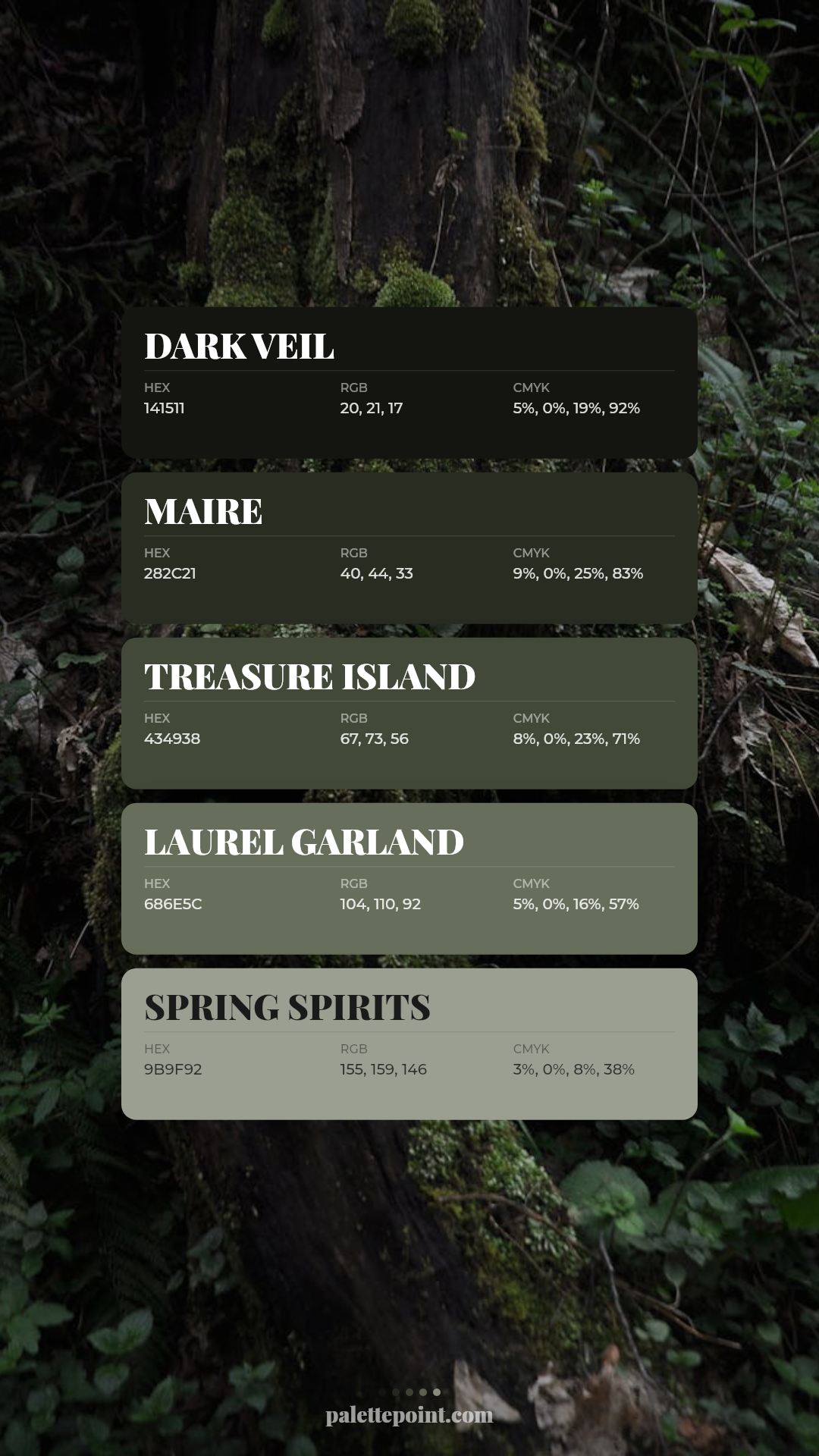 Dark Veil & Maire card