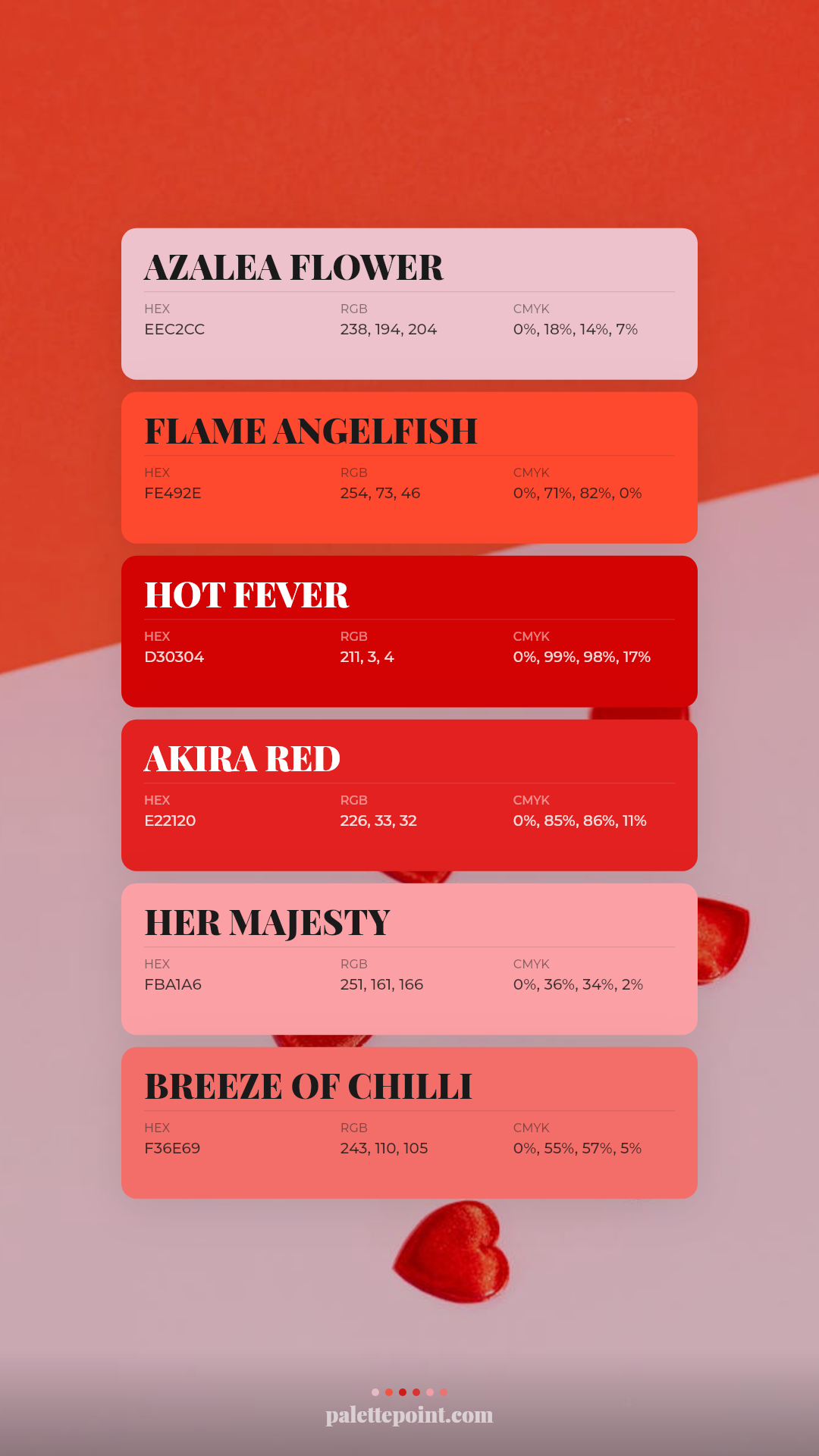Soft Blend palette card