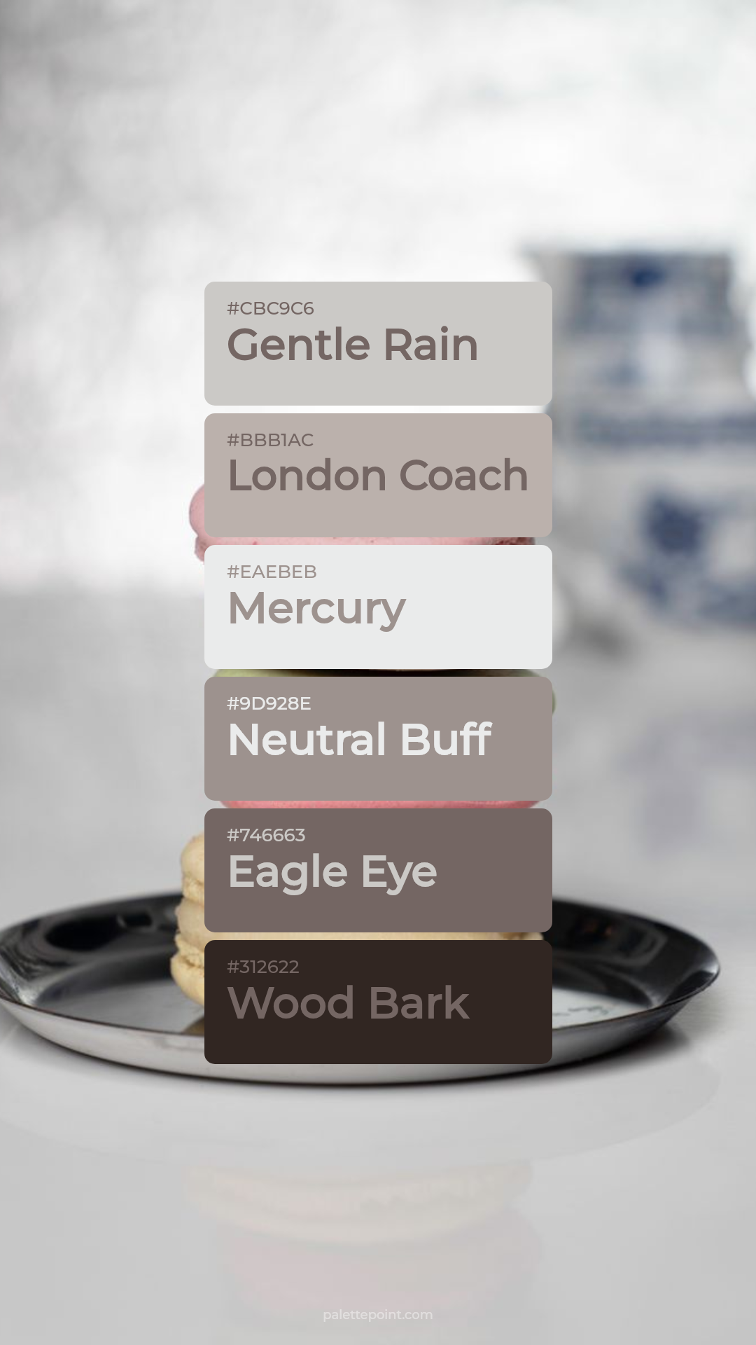 Gentle Rain Essence palette card