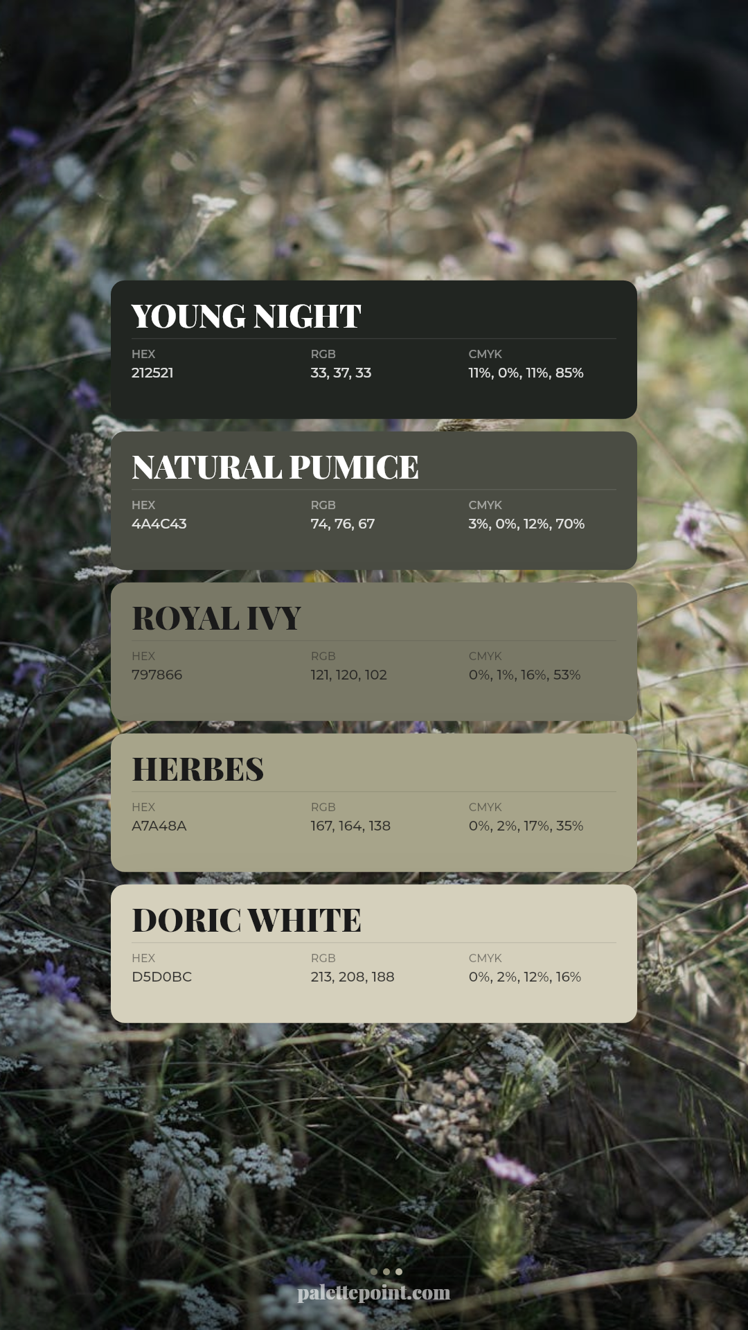 Elegant Young Night Composition card