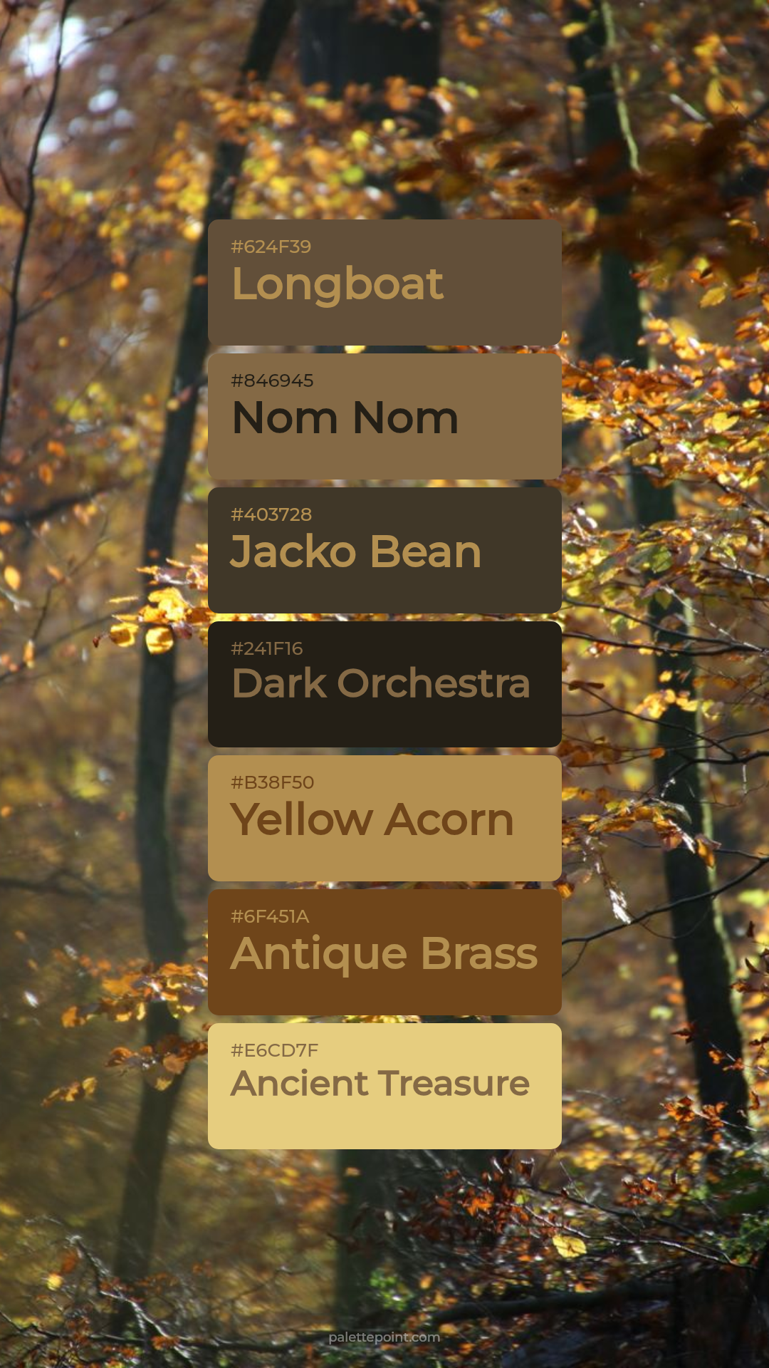 Longboat & Nom Nom palette card