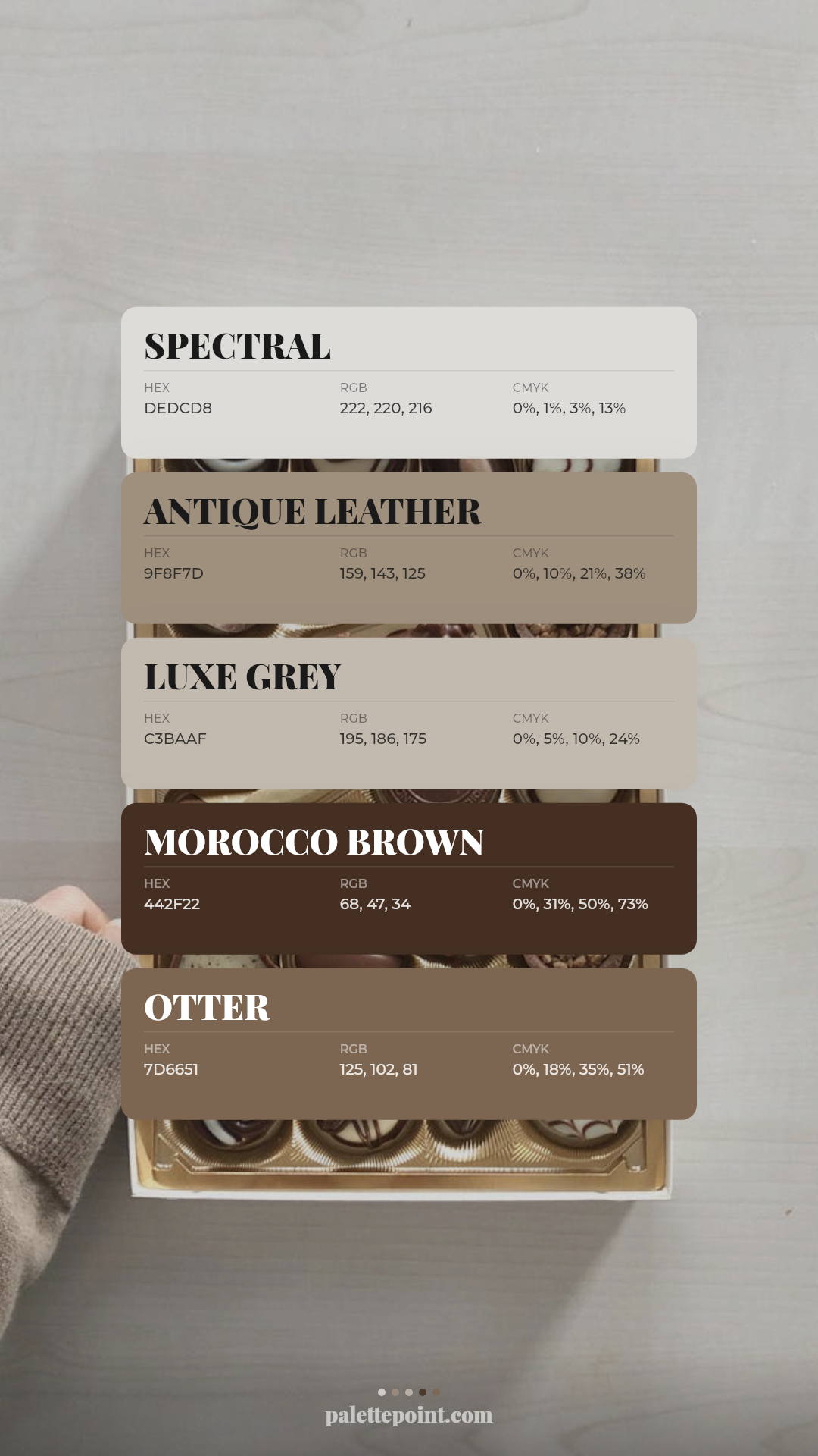 Elegant Spectral Tones card