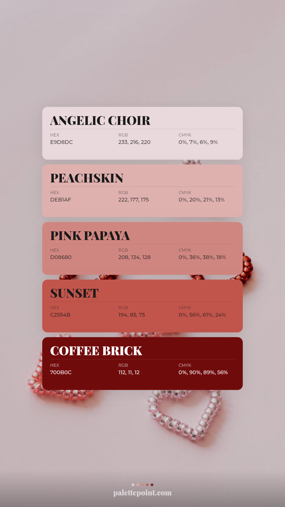 Angelic Choir & Peachskin card