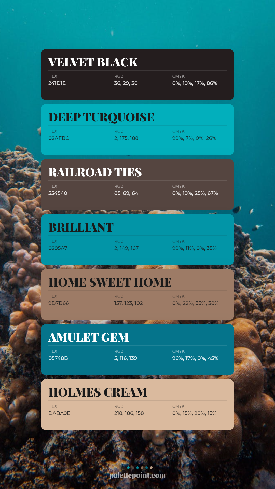 Subtle Essence palette card